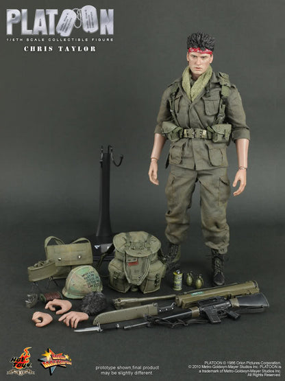 Hot Toys MMS135 Platoon - 1/6th scale Chris Taylor Collectible Figure