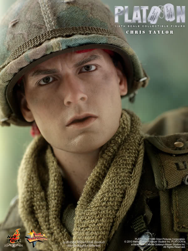 Hot Toys MMS135 Platoon - 1/6th scale Chris Taylor Collectible Figure