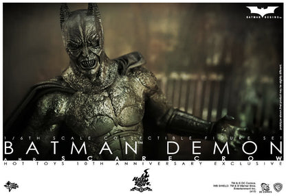 Hot Toys MMS140 Batman Begins - 1/6th scale Batman Demon & Scarecrow Collectible Figure