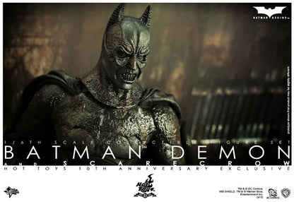 Hot Toys MMS140 Batman Begins - 1/6th scale Batman Demon & Scarecrow Collectible Figure