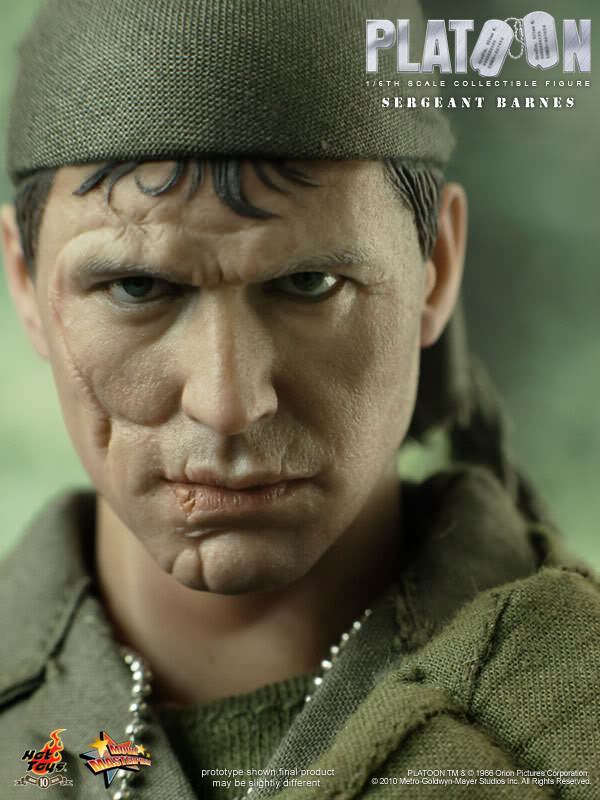 Hot Toys MMS141 Platoon - 1/6th scale Sergeant Barnes Collectible Figure