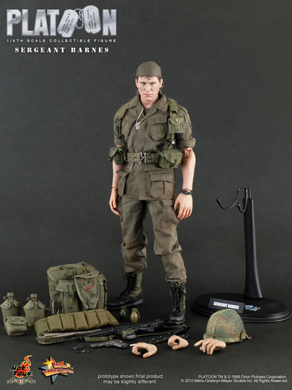 Hot Toys MMS141 Platoon - 1/6th scale Sergeant Barnes Collectible Figure
