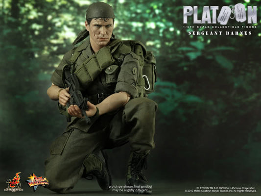 Hot Toys MMS141 Platoon - 1/6th scale Sergeant Barnes Collectible Figure