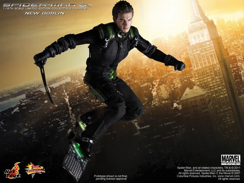 Hot Toys MMS151 Spider-Man 3 - 1/6th scale New Goblin Collectible Figure