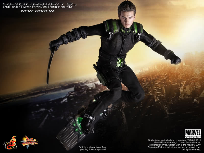Hot Toys MMS151 Spider-Man 3 - 1/6th scale New Goblin Collectible Figure