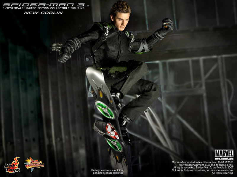 Hot Toys MMS151 Spider-Man 3 - 1/6th scale New Goblin Collectible Figure