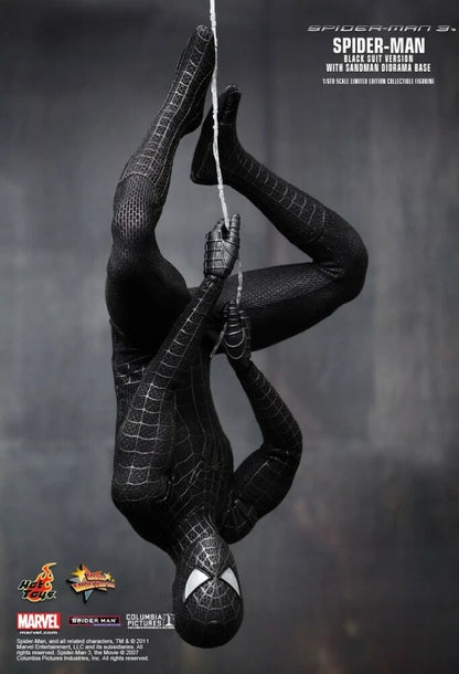Hot Toys MMS165 Spider-Man 3 - 1/6th scale Spider-Man (Black Suit Version) Collectible Figure
