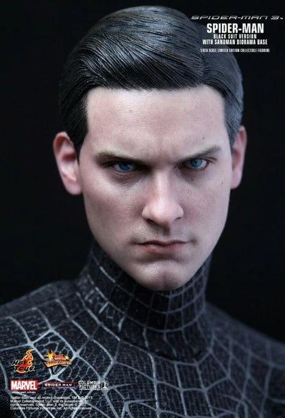 Hot Toys MMS165 Spider-Man 3 - 1/6th scale Spider-Man (Black Suit Version) Collectible Figure