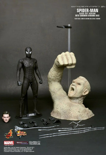 Hot Toys MMS165 Spider-Man 3 - 1/6th scale Spider-Man (Black Suit Version) Collectible Figure